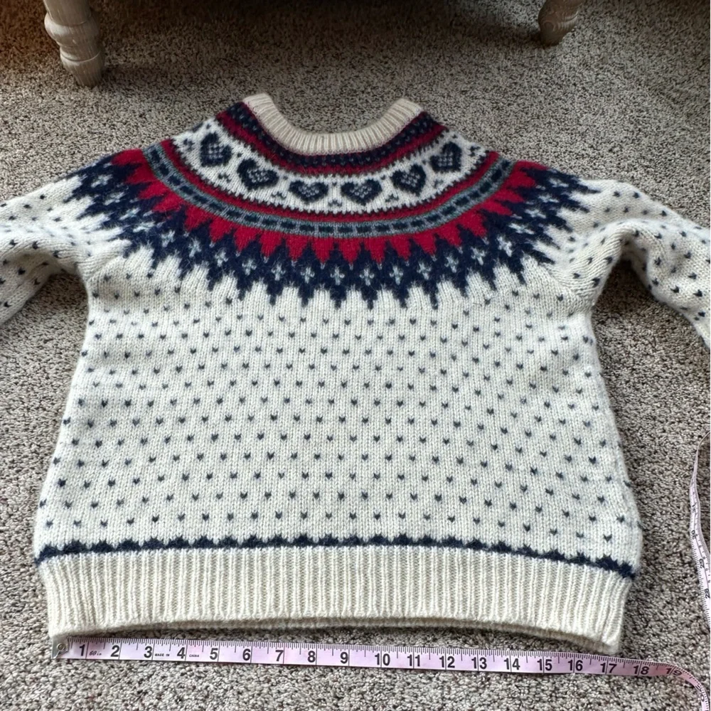 Vintage 80s Women’s Woolrich wool blend sweater, size L - Picture 8 of 10